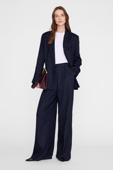 Aretha Blazer - Navy Pinstripe
