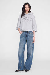 Harvey Sweatshirt Paris Stencil - Heather Grey