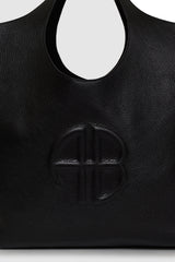 Lili Tote - Black Pebbled
