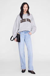 Miles Sweatshirt Anine Bing Leopard - Heather Grey