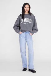 Miles Sweatshirt Los Angeles University - Washed Grey