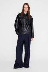 Rory Jacket - Black Recycled Leather