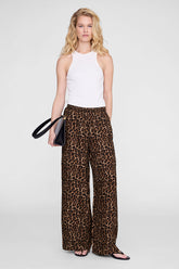 Roslyn Pant - Black And Brown Leopard