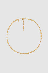 Beaded Necklace - 14k Gold