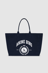 Leo Canvas Tote Collegiate - Blue