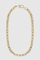 Link Necklace - 14k Gold