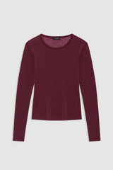 Sylvie Long Sleeve Tee - Fig
