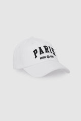 Jeremy Baseball Cap Paris University - White