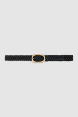 Signature Link Belt Braided - Black