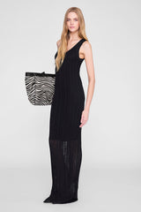 Arie Long Dress - Black