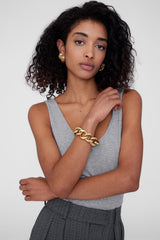 Chunky Chain Bracelet - Gold