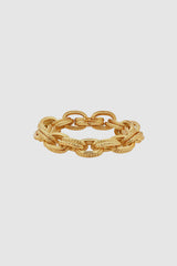 Double Link Chain Bracelet - Gold