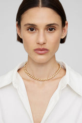 Spiral Necklace - 14k Gold