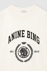 Jaylin Tee Collegiate - Washed Cream