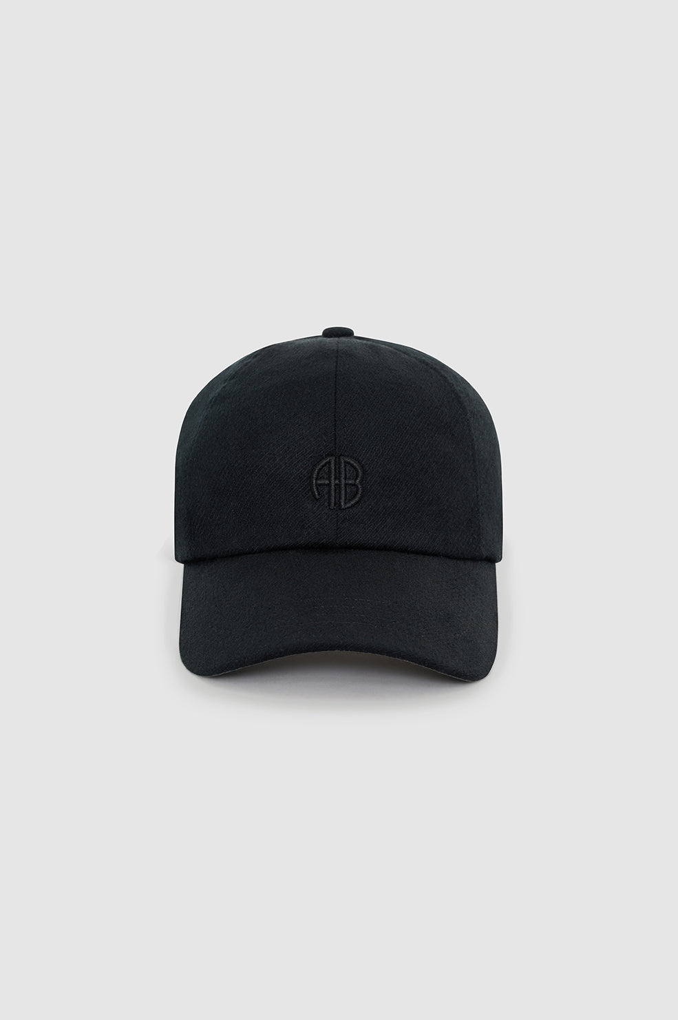 Jeremy Baseball Cap - Black Wool