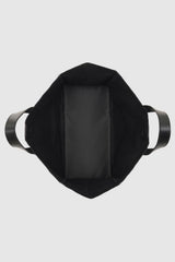 Large Rio Tote - Black Recycled Leather