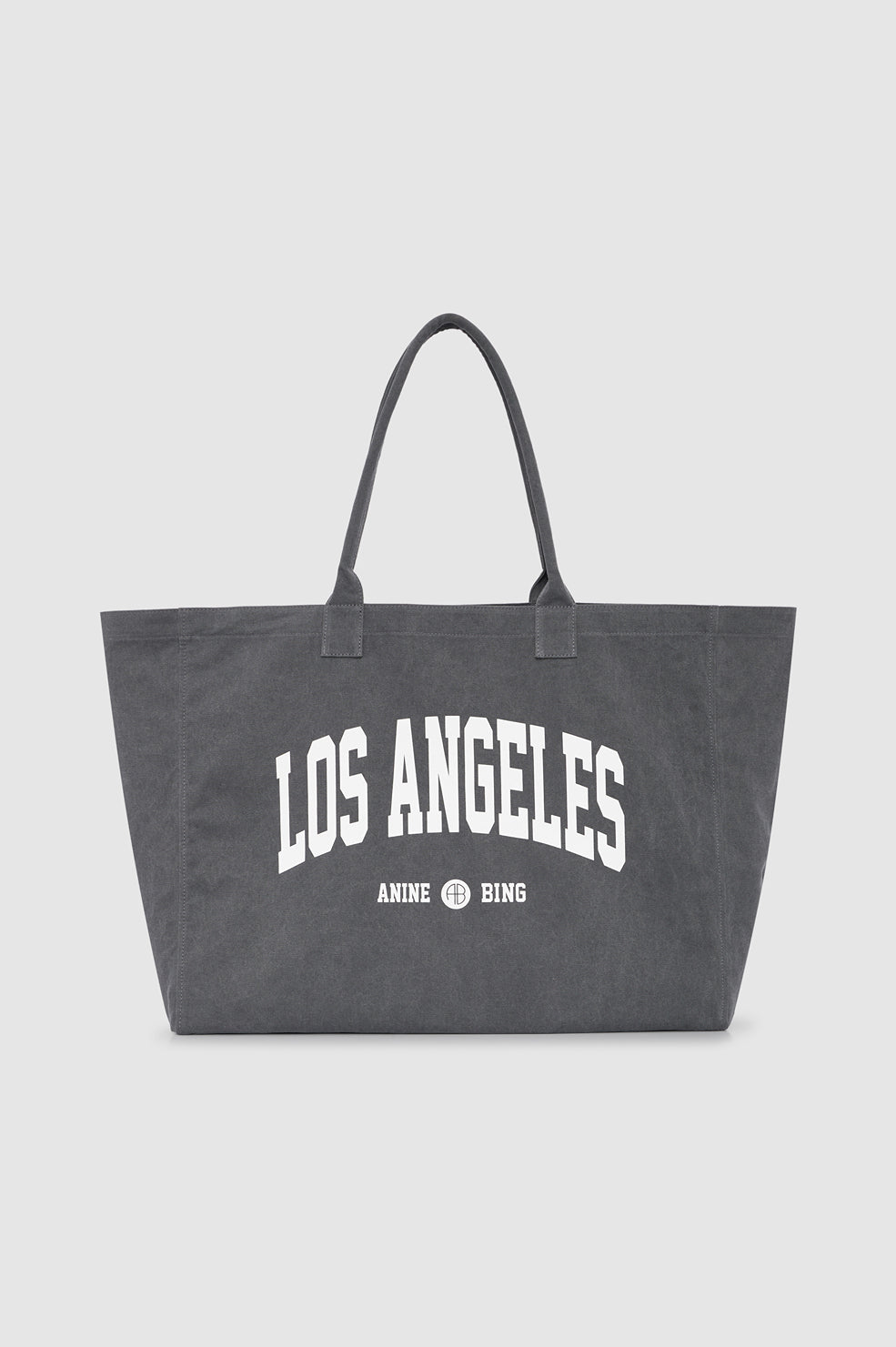 Leo Canvas Tote Los Angeles University - Washed Grey