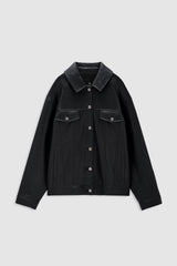 Rory Jacket - Black Recycled Leather